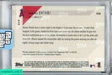 2018 TOPPS NOW SHOHEI OHTANI #553A GAME USED BASE 19 OF 99 ROOKIE RC 999914295799
