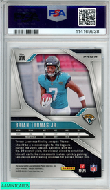 2024 PANINI PRIZM BRIAN THOMAS JR #314 AUTOGRAPH ROOKIE RC PSA 10 GEM MT 114169938