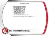 2025 Bowman Draft Baseball Mega Box