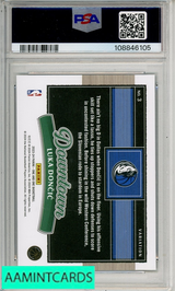 2023 PANINI ONE AND ONE DOWNTOWN LUKA DONCIC #3 VARIATION PSA 10 GEM MT 108846105