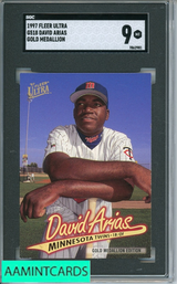 1997 FLEER ULTRA DAVID ARIAS #G518 SGC 9 GOLD MEDALLION 7862981