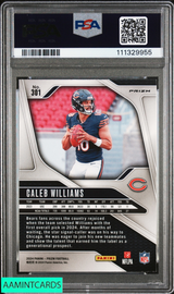 2024 PANINI PRIZM CALEB WILLIAMS #301 BLACK AND WHITE CHECKER ROOKIE RC PSA 9 111329955