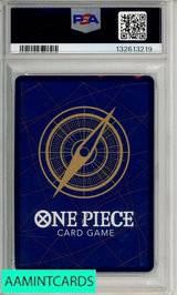 2025 ONE PIECE OP11-A FIST OF DIVINE SPEED GEAR TWO #080 ALTERNATE ART PSA 10 132613219