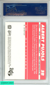 2000 MULTI-AD MIDWEST LG ALBERT PUJOLS#20 TOP PROSPECTS-W CARD# RC PSA 10 GEM MT 20412369