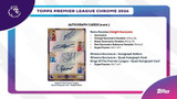 2026 Topps Chrome Premier League Soccer Hobby Case
