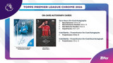 2026 Topps Chrome Premier League Soccer Breaker's Delight Box