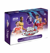 2026 Topps Chrome Premier League Soccer Breaker's Delight Box