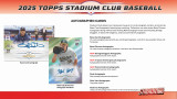 2025 Topps Stadium Club Baseball Blaster Box