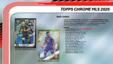 2025 Topps MLS Chrome Soccer Mania Box