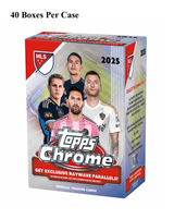 2025 Topps MLS Chrome Soccer Blaster Case - PRESALE