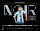 2025/26 Panini Noir Road To FIFA World Cup 26 Soccer Hobby Case - PRESALE