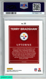 2024 PANINI DONRUSS OPTIC UPTOWNS TERRY BRADSHAW #25 STEELERS PSA 10 GEM MT 131322112