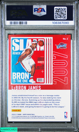 2020 PANINI HOOPS SLAM LEBRON JAMES #2 HOLO PSA 9 MINT 108387090