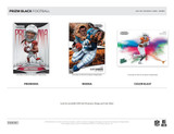 2025 Panini Prizm Black Football Hobby Case - PRESALE