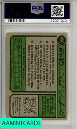 1974 TOPPS DAVE WINFIELD #456 PSA 8 NM-MT  RC 42071030