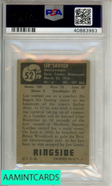 1951 TOPPS RINGSIDE LEE SAVOLD #52 PSA 8 NM-MT 40883983