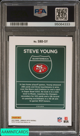 2023 PANINI DONRUSS OPTIC SUPER BOWL DOWNTOWN STEVE YOUNG #SBDSY 49ERS PSA 10 95064333