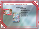2025/26 Topps Chrome Bundesliga Soccer Hobby Case - PRESALE