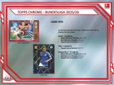 2025/26 Topps Chrome Bundesliga Soccer Hobby Box - PRESALE