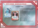 2025/26 Topps Chrome Bundesliga Soccer Hobby Box - PRESALE