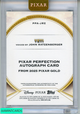 2025 PIXAR GOLD YETI#PPAJRZ PERFECTION SIGNED JOHN RATZENBERGER 30 OF 100 999967195545