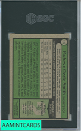 1979 TOPPS OZZIE SMITH #116 SGC 7 1542917