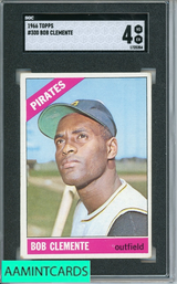 1966 TOPPS BOB CLEMENTE #300 SGC 4 1725204