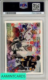 1995 TOPPS MYSTERY FINEST WAYNE GRETZKY #M1 REFRACTOR PSA 9 MINT 72476608