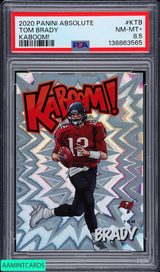 2020 PANINI ABSOLUTE KABOOM! TOM BRADY #KTB KABOOM! PSA 8.5 NM-MT+ 138863565