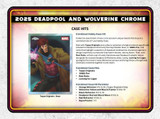 2025 Topps Chrome Marvel Deadpool Hobby Case - PRESALE
