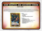 2025 Topps Chrome Marvel Deadpool Hobby Box