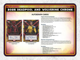 2025 Topps Chrome Marvel Deadpool Blaster Box