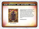 2025 Topps Chrome Marvel Deadpool Blaster Box