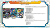 2026 Topps Marvel Finest The Fantastic Four 65th Anniversary Hobby Box