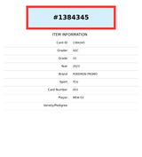 2023 POKEMON PROMO MEW EX #053 SGC 10 1384345