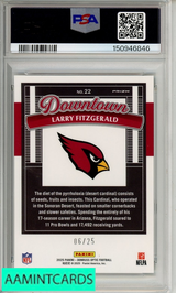 2025 PANINI DONRUSS OPTIC DOWNTOWN LARRY FITZGERALD #22 BLACK PANDORA PSA 10 150946846