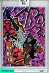 2025 PANINI HONORS KABOOM! MICHAEL PENIX JR #20 KABOOM! PURPLE AUTO 999946917860