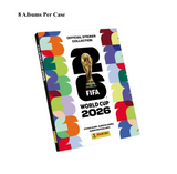 2026 Panini World Cup Soccer Sticker Hard Cover Album 8ct Case - PRESALE