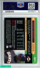 1996 BOWMANS BEST BARRY BONDS #BBP4 PREVIEW-ATOMIC REFRACTOR PSA 10 GEM MT 93745017
