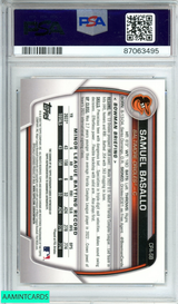 2023 BOWMAN CHROME SAMUEL BASALLO #CPASB PROS AUTO RC PSA 10 GEM MINT 87063495