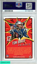 2018 PANINI DONRUSS OPTIC MVP TOM BRADY #1 MVP GOAT PSA 10 GEM MT 51100733