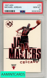 1997 UD3 MICHAEL JORDAN #15 PSA 10 GEM MT 93391830