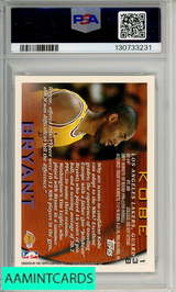1996 TOPPS KOBE BRYANT #138 PSA 9 MINT  RC 130733231