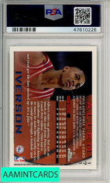 1996 TOPPS CHROME ALLEN IVERSON #171 PSA 10 GEM MT RC 47610226