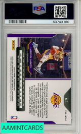 2020 PANINI PRIZM LEBRON JAMES #1 SILVER PRIZM PSA 10 GEM MT 63743180