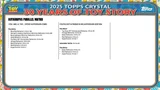 2025 Topps Pixar Crystal 30 Years of Toy Story Hobby Box - PRESALE