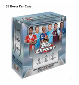 2025/26 Topps UEFA Club Competitions Chrome Soccer Mega Case