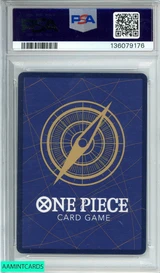 2024 ONE PIECE OP06-WINGS OF THE CAPTAIN NAMI #007 TREASURE RARE PSA 10 GEM MT 136079176