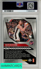 2024 PANINI PRIZM WNBA CAITLIN CLARK #22 PSA 10 GEM MT  RC 113894090