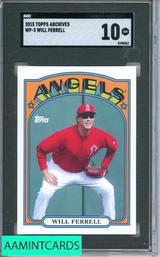 2015 TOPPS ARCHIVES WILL FERRELL #WF-3 SGC 10 5240561